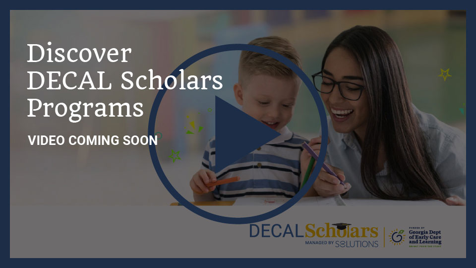 Thumbnail image of DECAL Scholars Programs Video: Coming Soon.